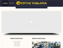 Tablet Screenshot of estastaslama.com